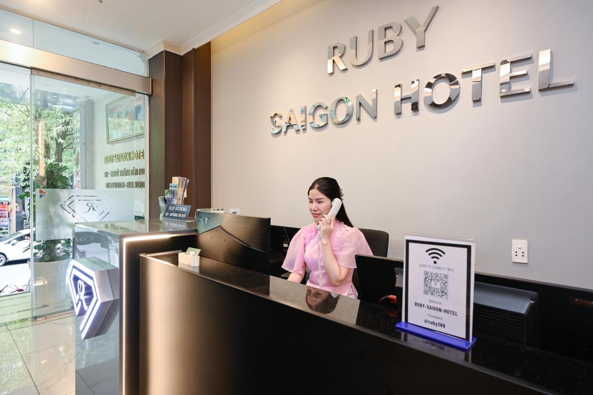 Ruby Saigon Hotel - Ben Thanh Ho Şi Min Dış mekan fotoğraf
